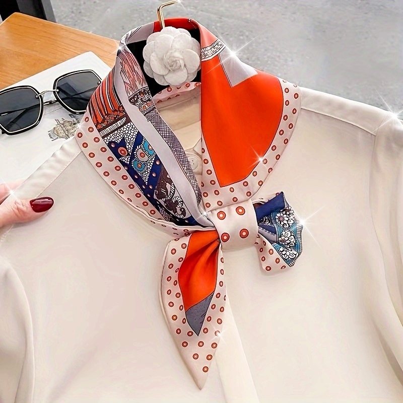 Lenço magro com estampa floral - Ethnic Fashion Design avaliação e preço