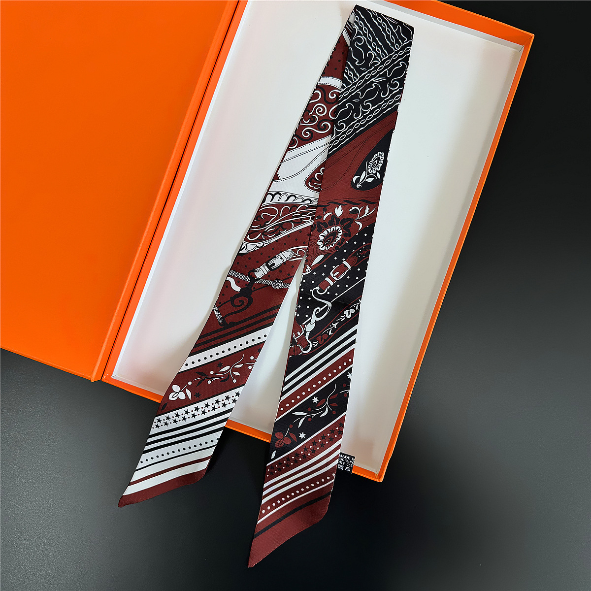Lenços de seda finos e estreit - Ethnic Fashion Design avaliação e preço