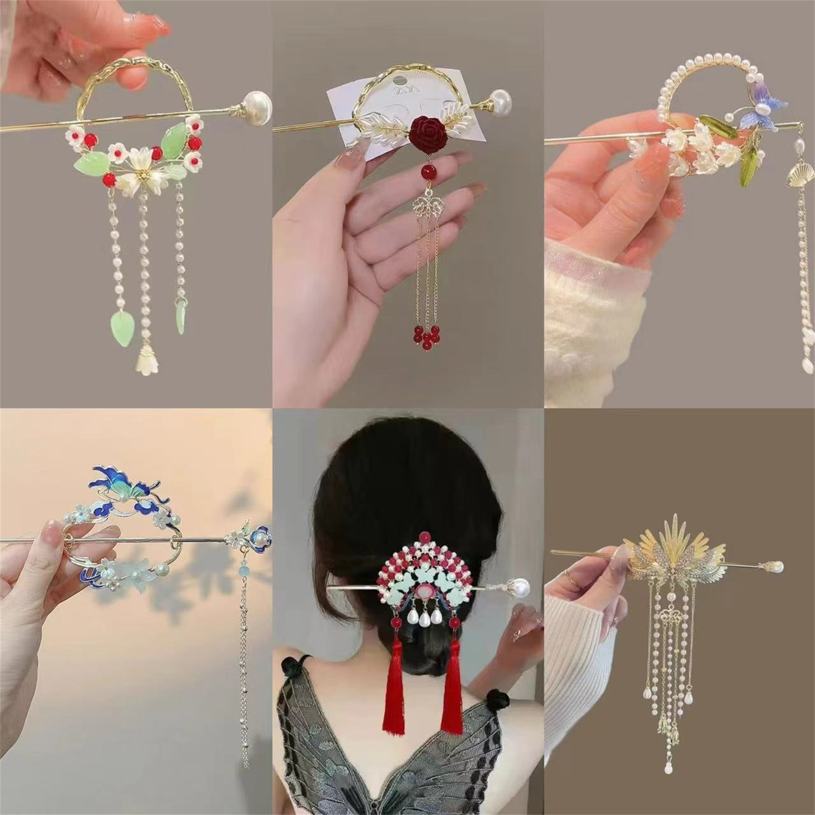 Grampo de cabelo estilo étnico - Go Ethnic Fashion avaliação e preço
