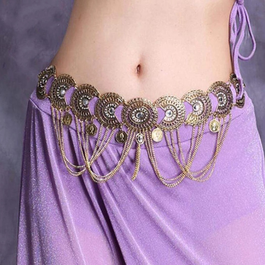 Corrente de Cintura Feminina e - Ethnic Fashion Co In avaliação e preço