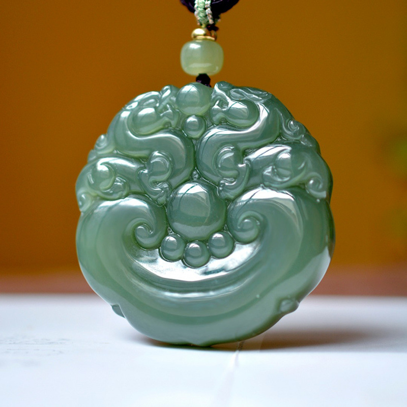 Pingente de Jade Hetian Natura - Go Ethnic Fashion avaliação e preço