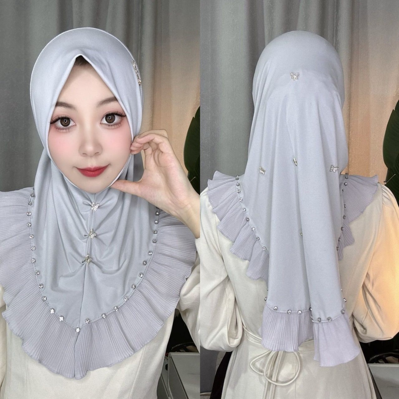 Hijabs Muçulmanos 2026 para Mu - Ethnic Fashion Women avaliação e preço