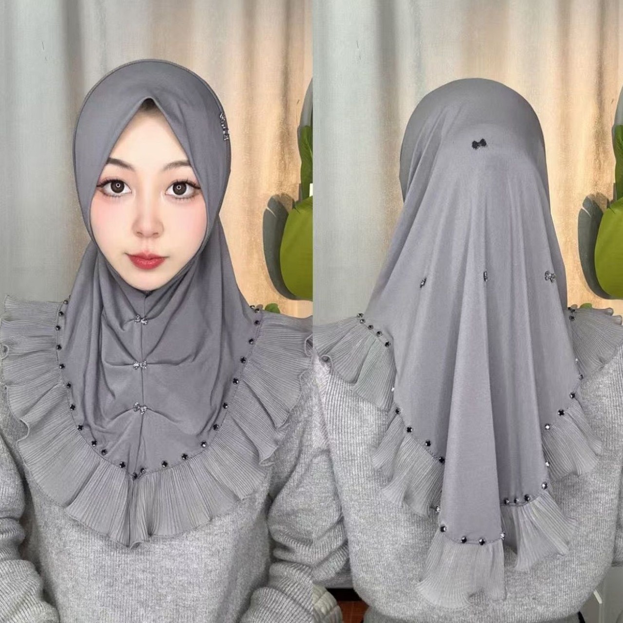 Hijabs Muçulmanos 2026 para Mu - Ethnic Fashion Women avaliação e preço