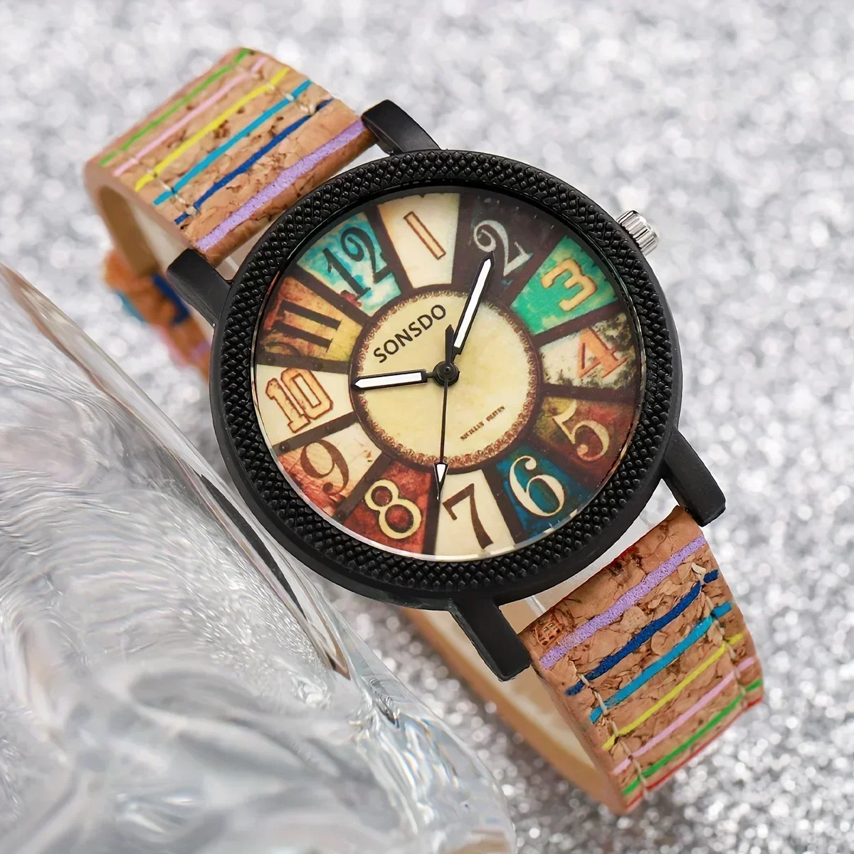 Relógio de quartzo feminino, e - Ethnic Modern Fashion avaliação e preço