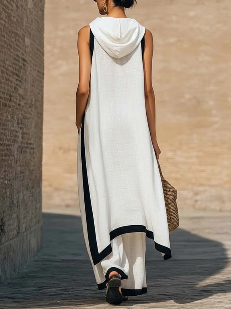Conjunto Feminino de Linho com - Ethnic Fashion Design avaliação e preço